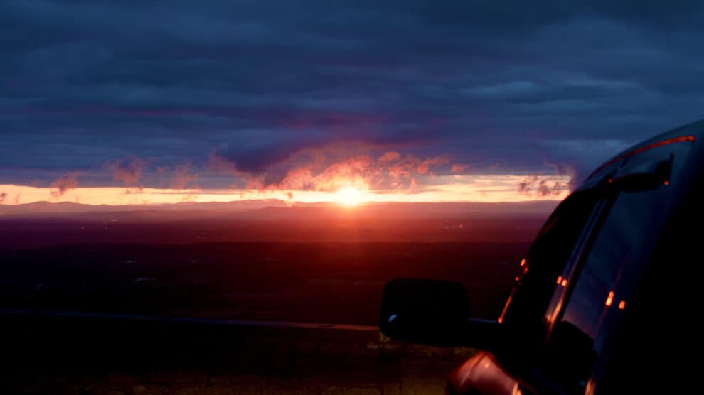 Sunrise from Thatcher Park