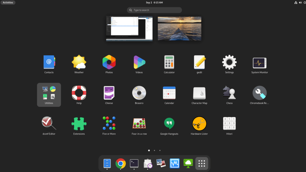 Gnome Desktop on Gentoo Linux